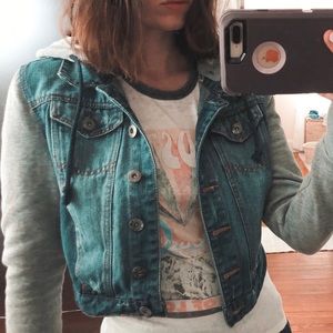 Gray Denim Jacket